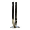 Modern U Shaped 7"L x 4.5"W x 12"H Candle Holder in Gold